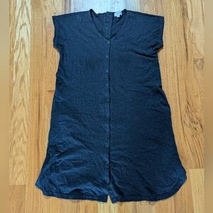 Seraphine Maternity Hospital Bag Labor Gown in Organic Cotton Size Small